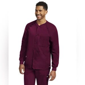 FINAL PRICE‼️0406 Greys Anatomy Men’s Snap Jacket NWT